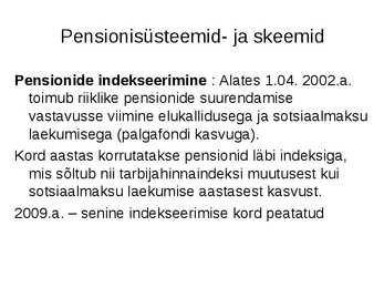 Sotsiaalpoliitika #34