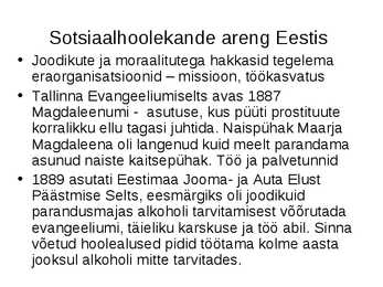 Sotsiaalpoliitika #7