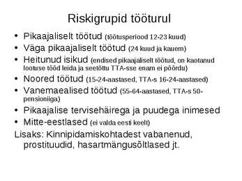 Sotsiaalpoliitika #66