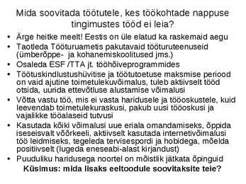 Sotsiaalpoliitika #75