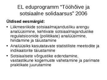 Sotsiaalpoliitika #96