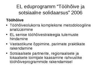 Sotsiaalpoliitika #97