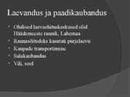 Laevandus ja meresõit #2