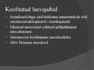 Laevandus ja meresõit #3