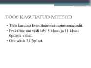 Tasakaalu mõjutavad tegurid ja arendamine #7