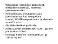 Helena Tulve- helilooja #8