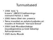 Helena Tulve- helilooja #9