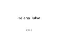 Helena Tulve- helilooja
