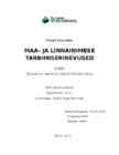Essee teemal maa- ja linnapiirkonna elanike tarbimiserinevused