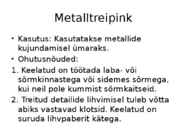 Tööpinkide kasutus-osad ja ohutus #9