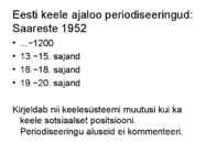Eesti keele ajalugu ja murded #16