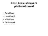 Eesti keele ajalugu ja murded #36