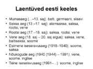 Eesti keele ajalugu ja murded #47