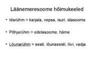 Eesti keele ajalugu ja murded #10