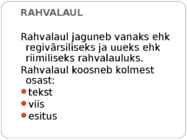 Rahvaluule #16