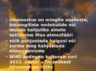 Õhureostus-globaalne kliimamuutus-happevihmad #2