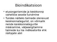 Bioindikatsioon-GLOBE-elurikkus #5