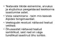 Bioindikatsioon-GLOBE-elurikkus #7