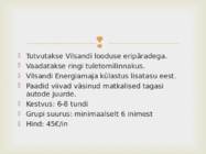 JALGSI LÄBI VEE VILSANDILE #3