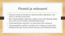 Andmete kaitse krüpteerimise abil #5
