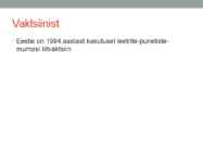 Leetrid-mumps-punetised ESITLUS #5