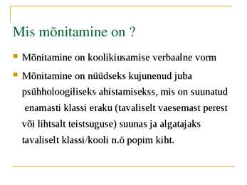 Koolikiusamine #2