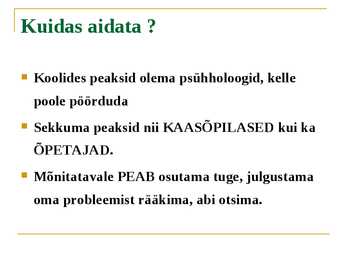 Koolikiusamine #9
