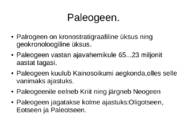 Paleogeen