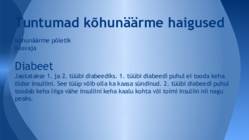 Sisenõrenäärmed ja tuntumad haigused #19
