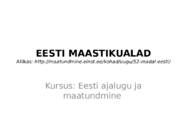 Eesti maastikualad