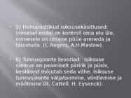 Isiksus ja temperament #5