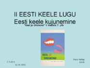 Eesti keele kujunemine
