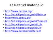Kaasaegsed betoonmaterjalid #13