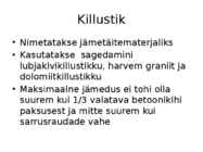 Kaasaegsed betoonmaterjalid #9
