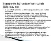 Kauba käsitlemine ja hoiustamine #8