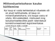 Kauba käsitlemine ja hoiustamine #5