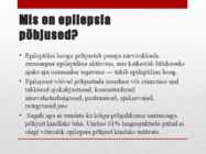 EPILEPSIA #3