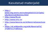 Keemiatööstuse kujunemine ja selle seos majandusega #8