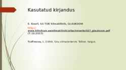 Muutused eaka inimese nägemisteravuses #7