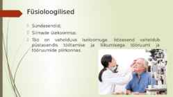 Optometristi töökeskkonna ohutegurid- optometrist-kui klienditeenindaja #4