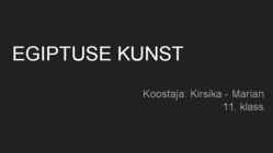 EGIPTUSE KUNST