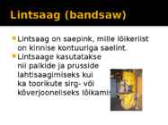 Elektrilised tööriistad #2