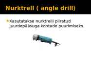 Elektrilised tööriistad #7