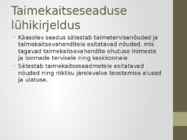 Taimekaitseseadus #3