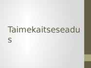 Taimekaitseseadus
