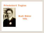 Friedebert Tuglas