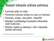 Kitsede söötmisalased uuringud #17