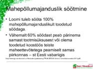 Kitsede söötmisalased uuringud #9