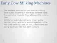 Milking machine #3