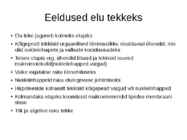 Elu algus maal #3